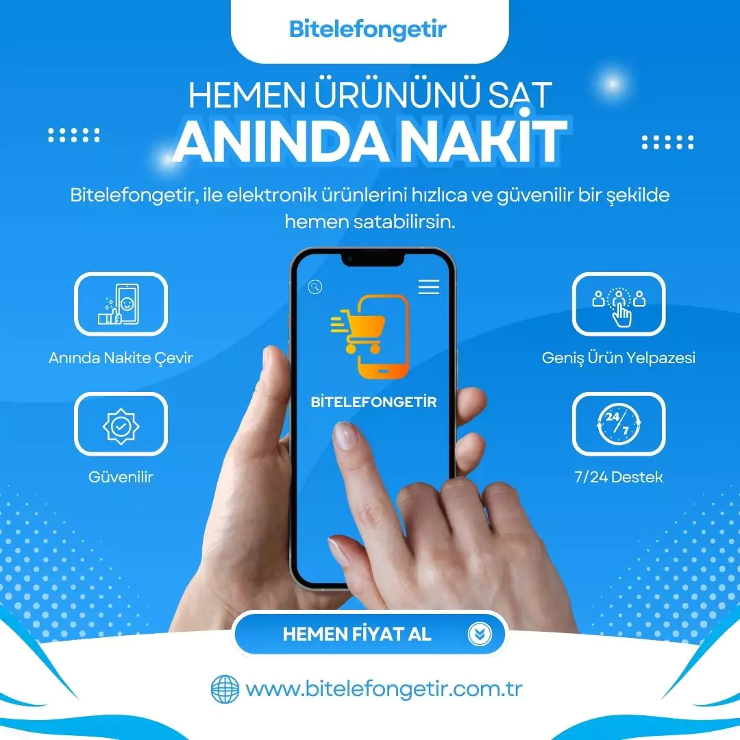 Elektronik ürünümü satmak istiyorum